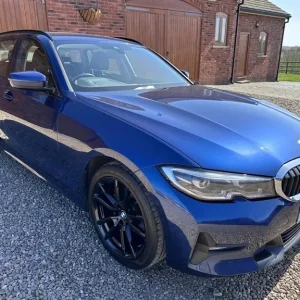 2020 BMW 3 Series 2.0 Diesel Sport Touring Estate – Mediterranean Blue with Leather Interior - Image 5
