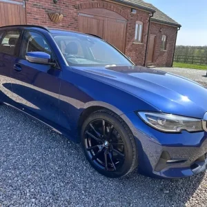 2020 BMW 3 Series 2.0 Diesel Sport Touring Estate – Mediterranean Blue with Leather Interior - Image 6