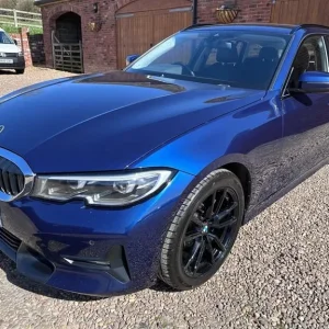 2020 BMW 3 Series 2.0 Diesel Sport Touring Estate – Mediterranean Blue with Leather Interior - Image 8