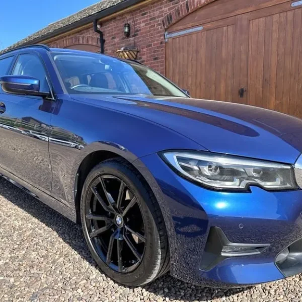 2020 BMW 3 Series 2.0 Diesel Sport Touring Estate – Mediterranean Blue with Leather Interior