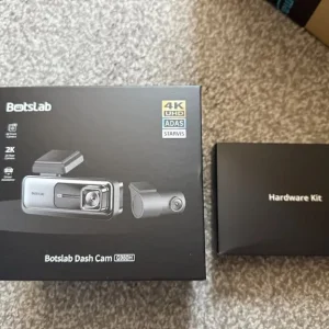 4K Dash Cam Front and Rear with Night Vision and GPS - Image 2