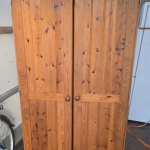 Solid wooden wardrobe