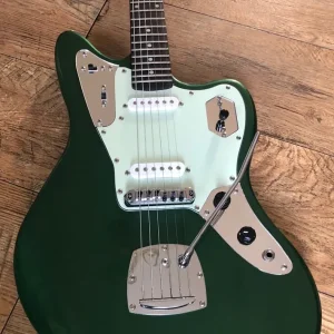 Alden Jazzcaster Electric Guitar – Metallic Green - Image 2
