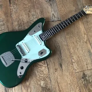 Alden Jazzcaster Electric Guitar – Metallic Green - Image 4