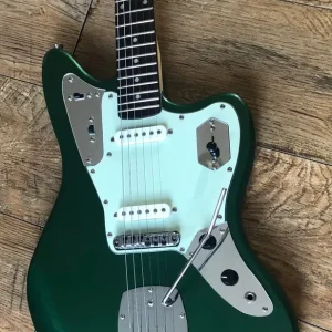 Alden Jazzcaster Electric Guitar – Metallic Green - Image 5
