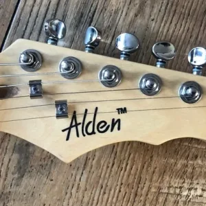 Alden Jazzcaster Electric Guitar – Metallic Green - Image 8