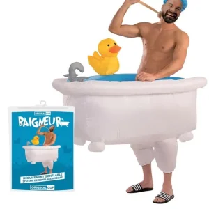 Inflatable fancy dress bath costume
