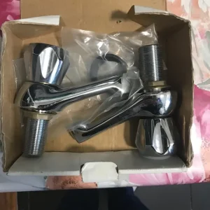 Heavy-duty bathroom taps