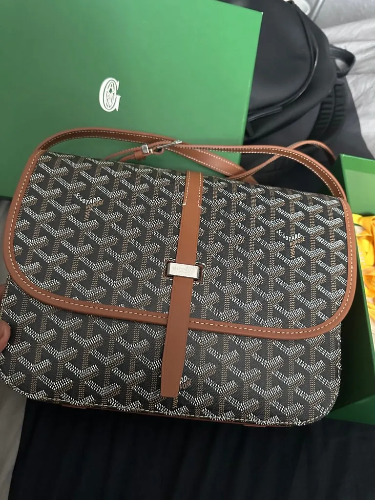 Goyard Belvedere MM Messenger Bag