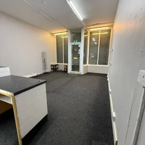 Ground floor retail unit with storage