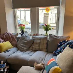 L-shaped sofa