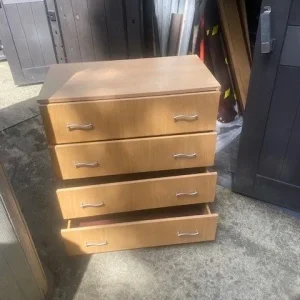 Beech 4 Drawer Chest - Image 2