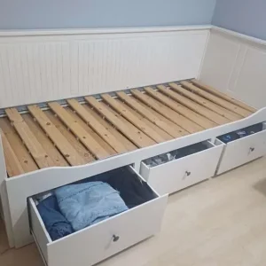 IKEA HEMNES day bed frame with 3 drawers - Image 4