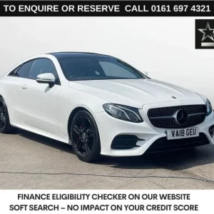 2018 Mercedes-Benz E-Class 220d AMG Line Coupe