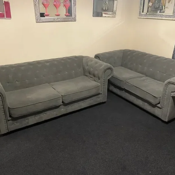 CHESTERFIELD SOFA AND SOFA BED