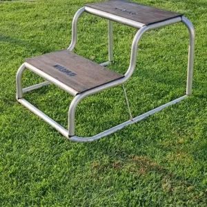Milenco aluminium caravan steps