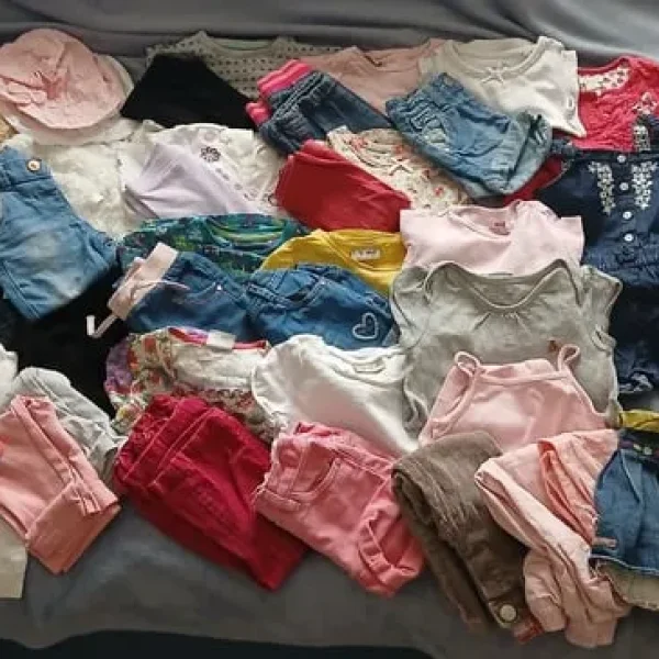 Girls 12-18 Months Large Mixed Brands Clothes Bundle - 49 Items