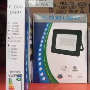50w LED Waterproof Floodlight IP66 - Image 3