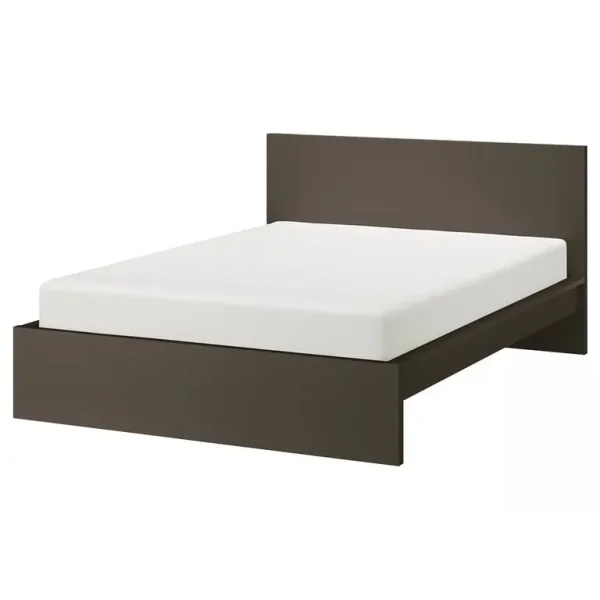 IKEA Malm Double Bed and Mattress