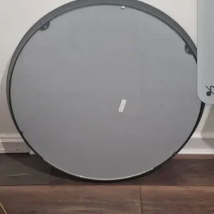 Black metal mirror - Image 2