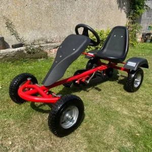 Red pedal go kart 7 years old - adult size - Image 2