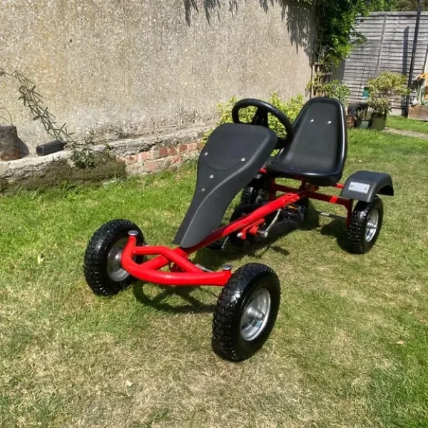 Red pedal go kart 7 years old - adult size