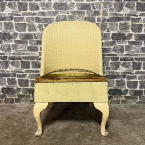Pair of Vintage Lloyd Loom Style Chairs – Project Pieces - Image 4