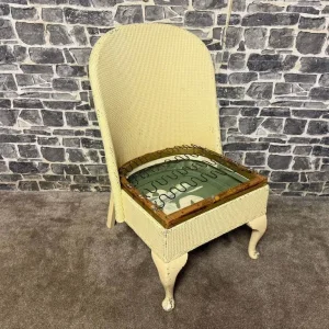 Pair of Vintage Lloyd Loom Style Chairs – Project Pieces - Image 5