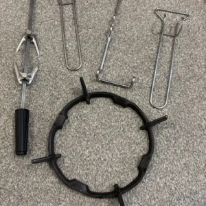 CDA 6 Burner Twin Cavity Gas Cooker (RC9321), well maintained, reluctant sale - Image 5