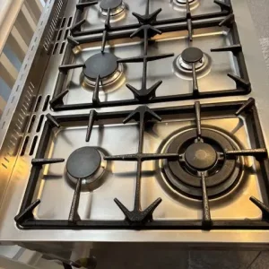 CDA 6 Burner Twin Cavity Gas Cooker (RC9321), well maintained, reluctant sale - Image 8