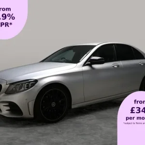 2021 Mercedes-Benz C-Class 2.0 C220d AMG Line Night Edition (Premium) Saloon 4dr Diesel G-Tronic+...
