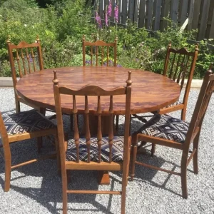 Dining table & chairs