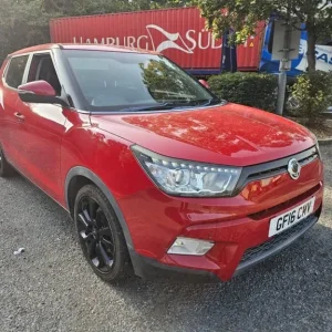 2016 SSANGYONG TIVOLI 1.6D ELX TOP SPEC 63K MILES RED LEATHER