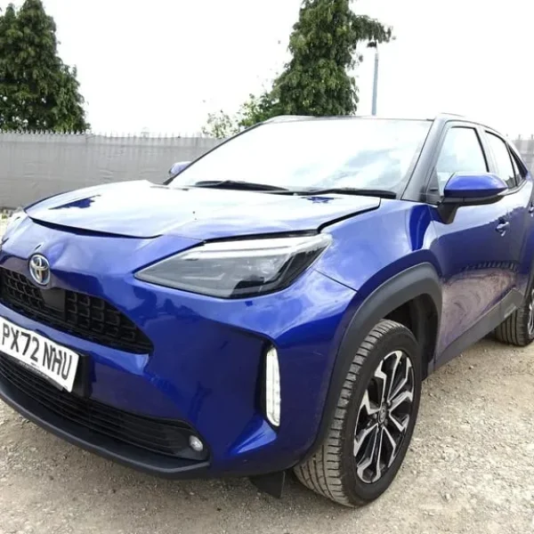 2022 Toyota Yaris Cross Design HEV Hybrid Auto – Front, Side, Rear Damage – Starts and Drives – Cat-S Salvage