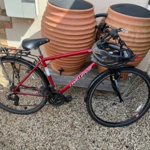 Bike challenge red bike