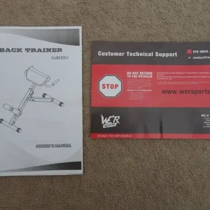 Back Hyperextension bench / Roman Chair adjustable for back, core & legs by WE R Sports - Image 8