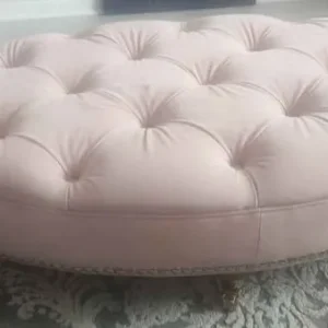 Next pink sofa footstool curtains - Image 3