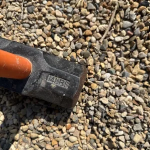 Tractor tyres and sledgehammer - Image 3