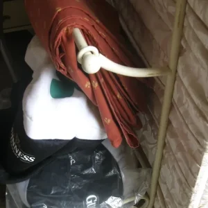 WHITE METAL VERSATILE SHELVING RACKING. IN GOOD ORDER - Image 2