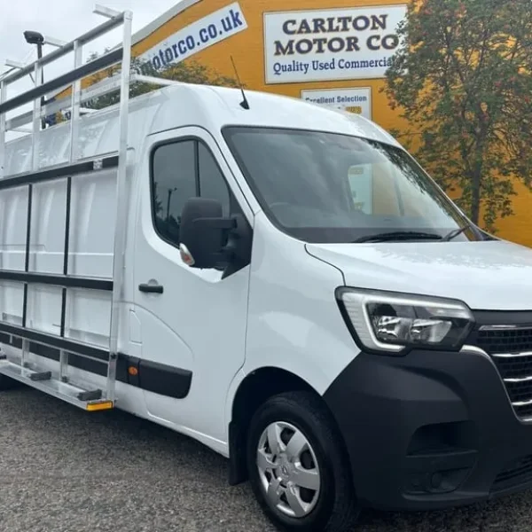 2022 Renault Master 2.3 dCi 35 Business+ Panel Van – GLAZIERS FRAIL RACKING, LWB Medium Roof