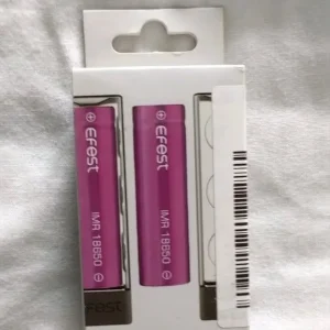 Efest IMR 18650 3.7V 3000mAh 35A Flat Top Battery Pack of 2 - Image 5