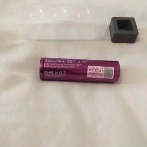 Efest IMR 18650 3.7V 3000mAh 35A Flat Top Battery Pack of 2 - Image 8
