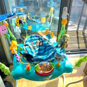 Bright Starts Activity Jumper Disney Baby Finding Nemo Sea of Activities - Image 4