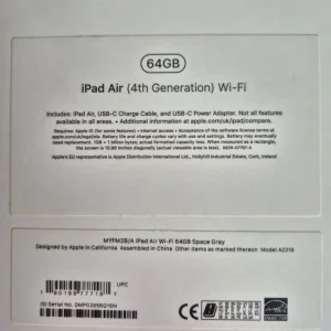 Apple iPad Air 4th Generation 64GB(2020) - WiFi & Cellular - Space Grey - Good - Image 4