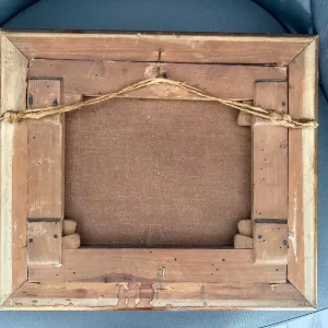 Sailing Boat at Low Tide – 19th Century Oil on Canvas - Image 5