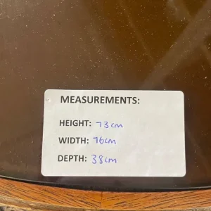 Half Moon Occasional Table TCL Reuse 97967 - Image 4