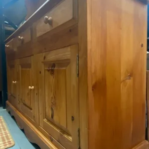 Rustic Pine Welsh Dresser £250 - Image 4