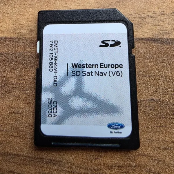 Sat nav maps