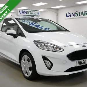 2020 Ford Fiesta Van 1.5 TDCI 85 BHP – Frozen White with Air Con, Sat Nav, Full Electric Features - Image 7