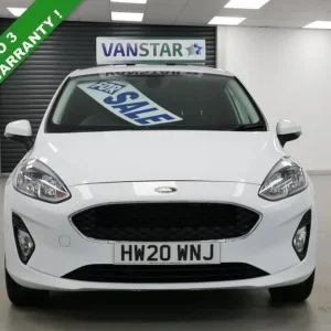 2020 Ford Fiesta Van 1.5 TDCI 85 BHP – Frozen White with Air Con, Sat Nav, Full Electric Features - Image 8